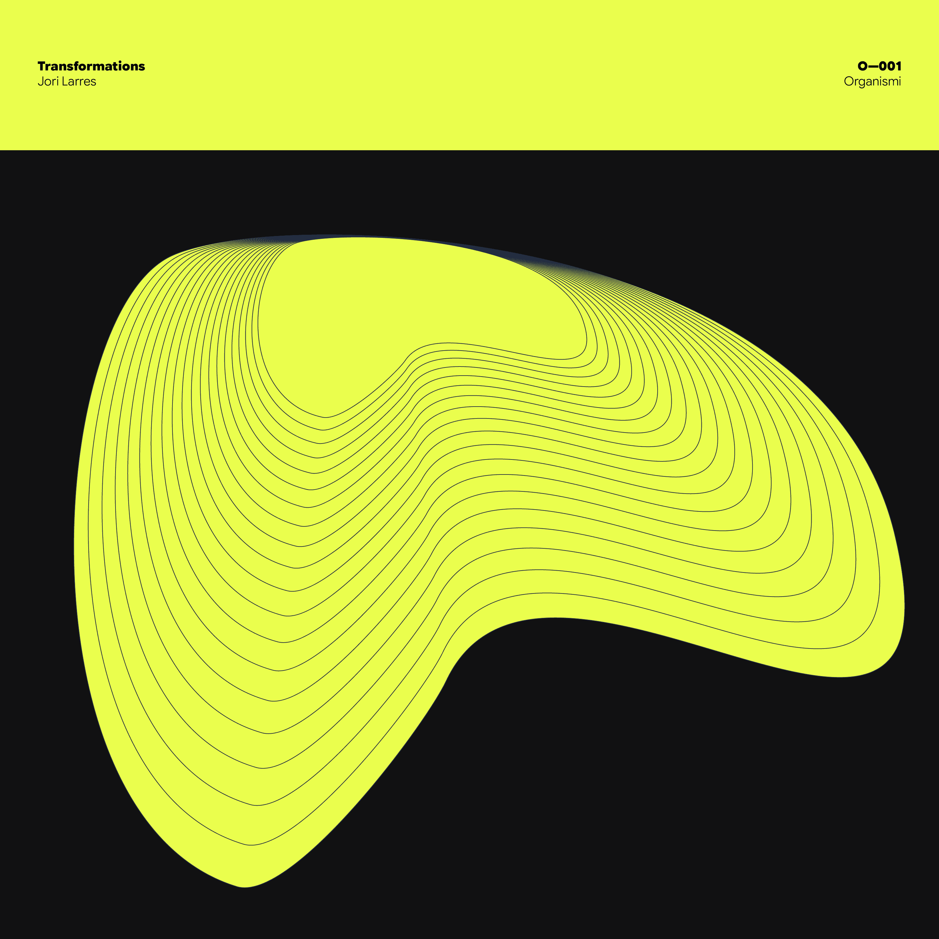 Transformations (release later 2026) by Jori Larres — cover art